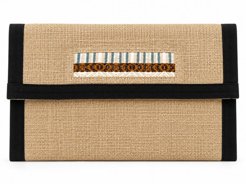 Manta peruvian jute clutch - manta,