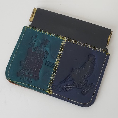 Peruvian genuine leather purse - leather,
