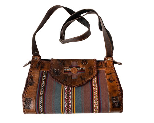 Peruvian leather hand tooled - leather,